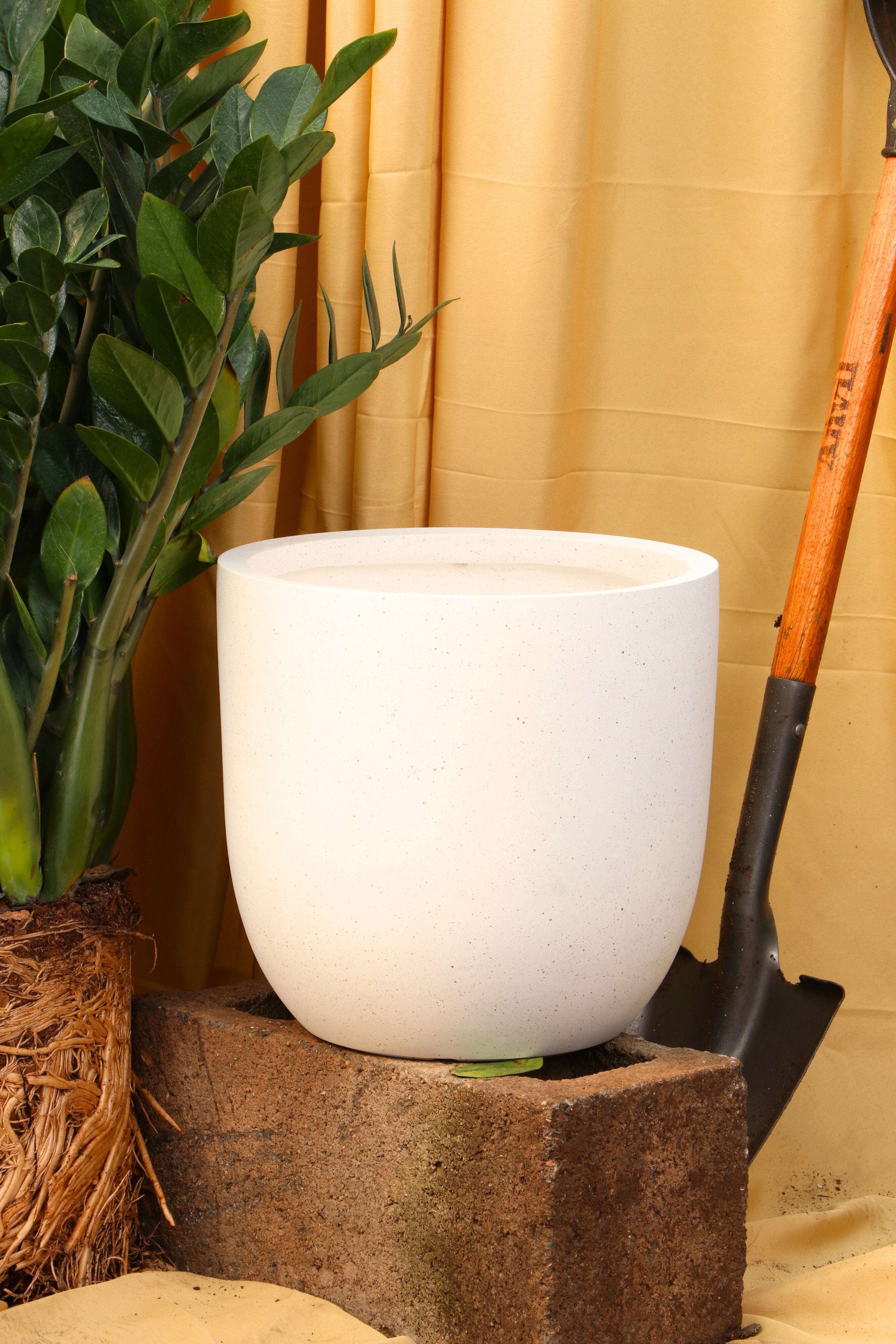 Cona Fiberglass Planters (