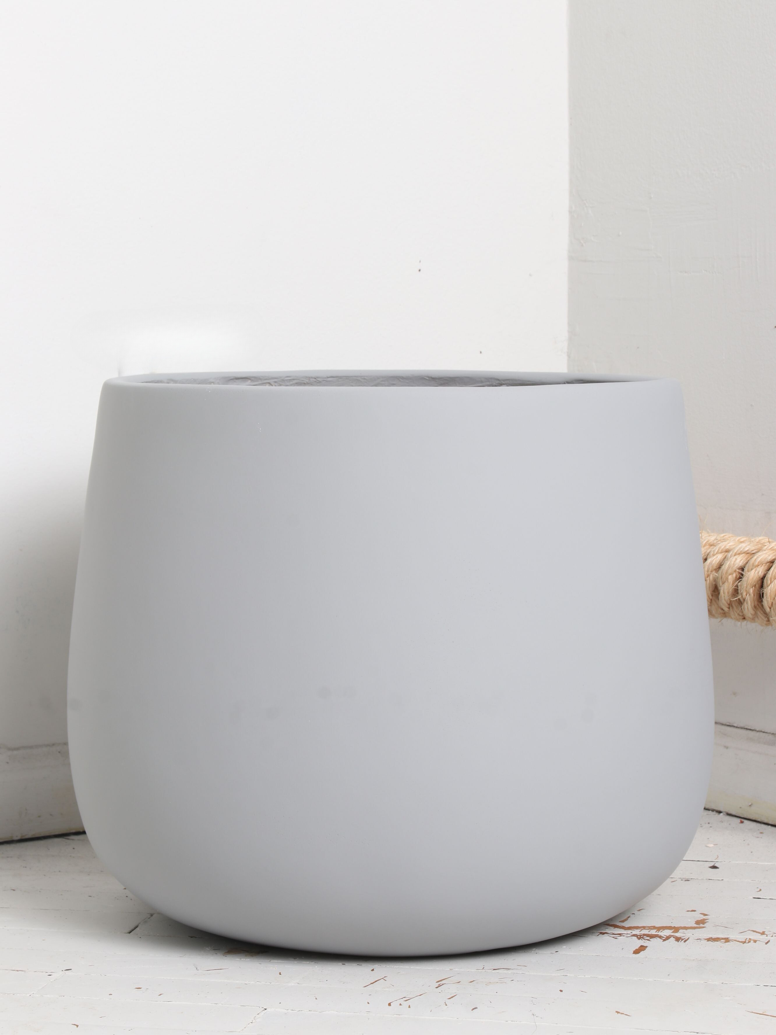 Fiber Cone Fiberglass Planters (