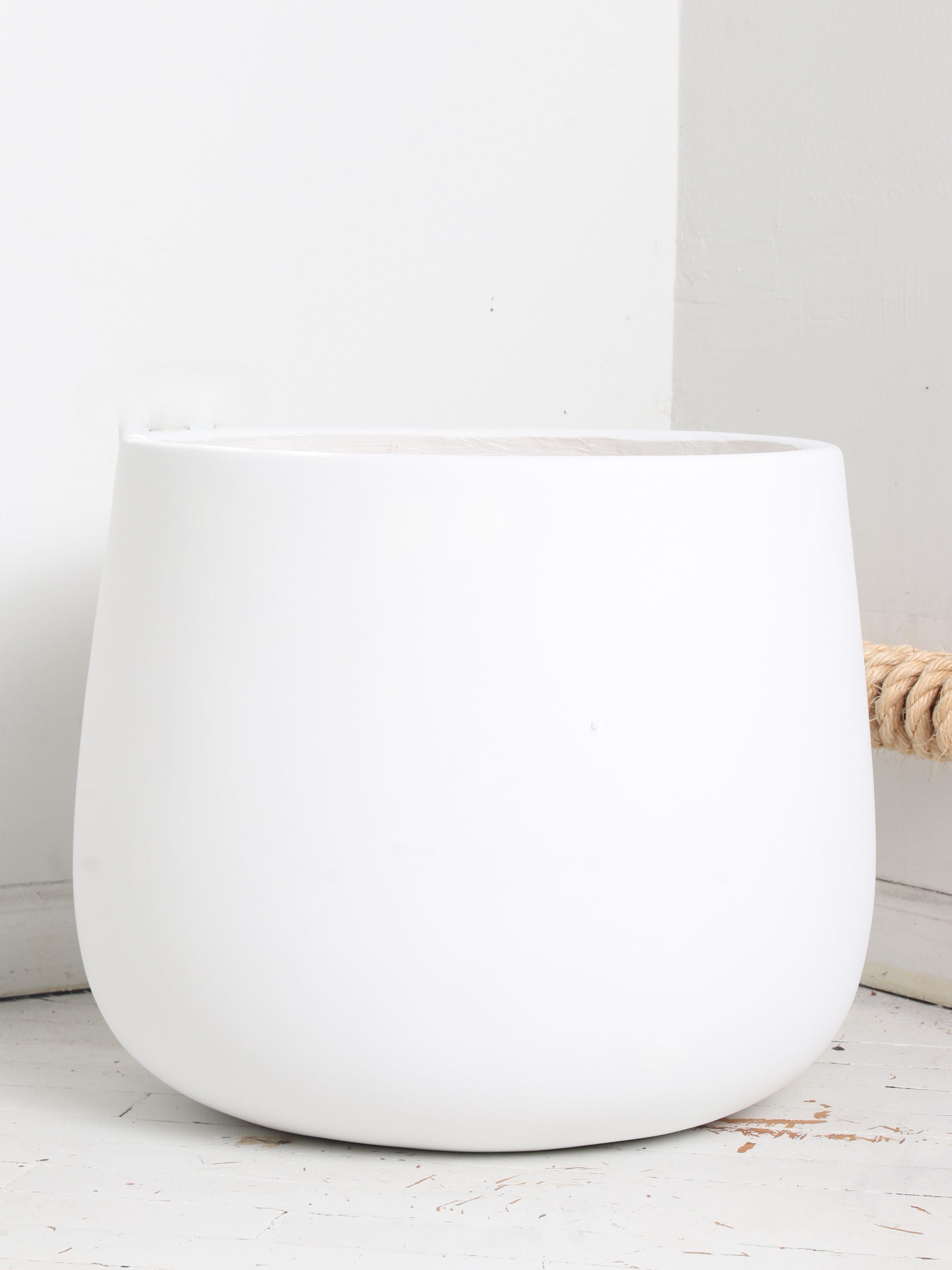 Fiber Cone Fiberglass Planters (