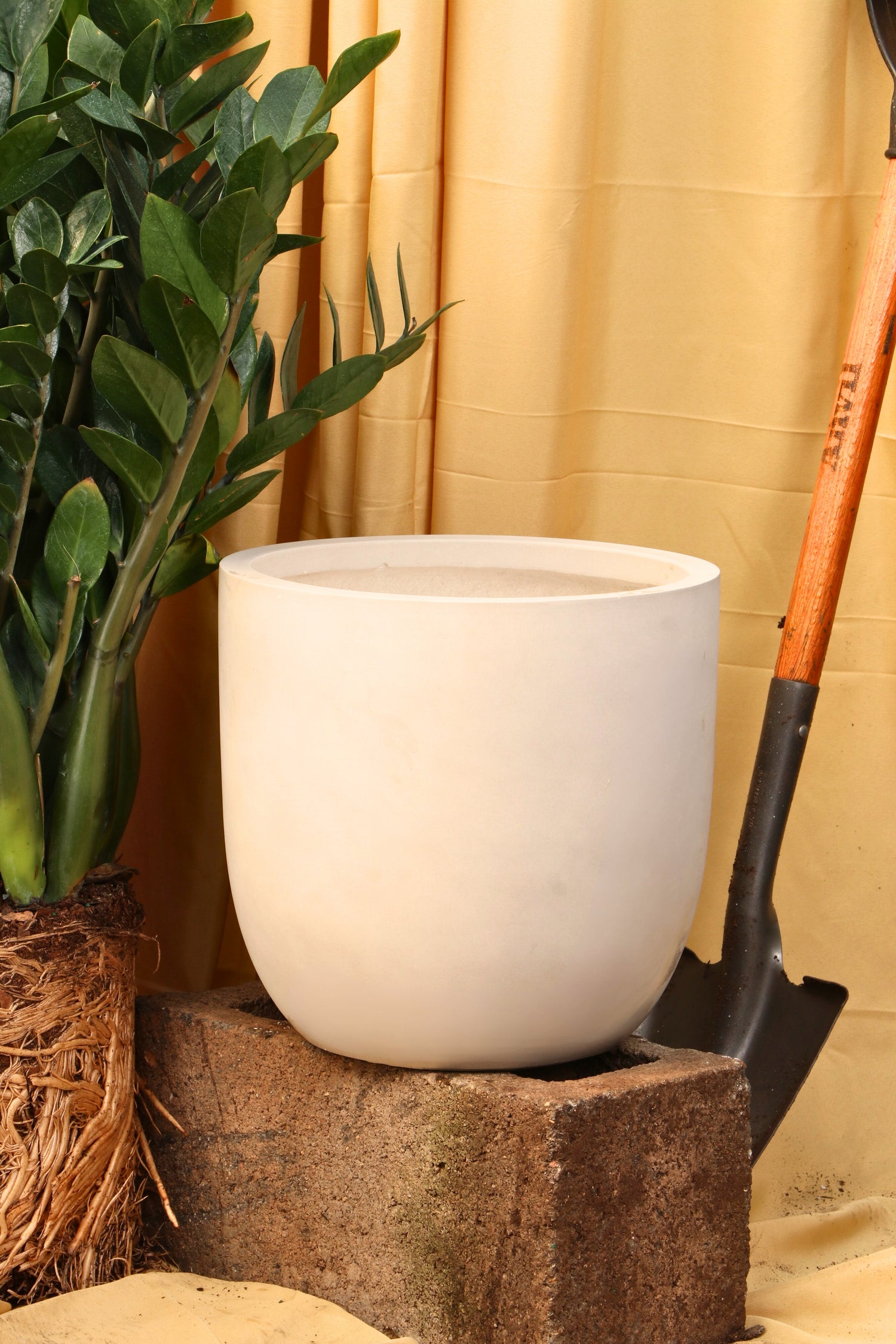 Cona Fiberglass Planters (