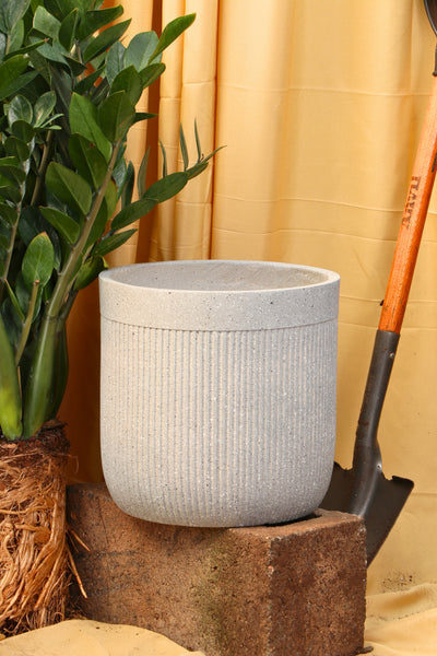 Weaves Fiberglass Planter (#955)- Fits 10", 14" 17"