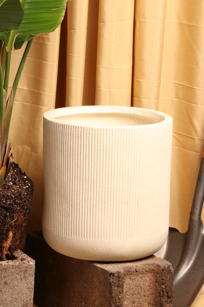 Weaves Fiberglass Planter (#955)- Fits 10", 14" 17"