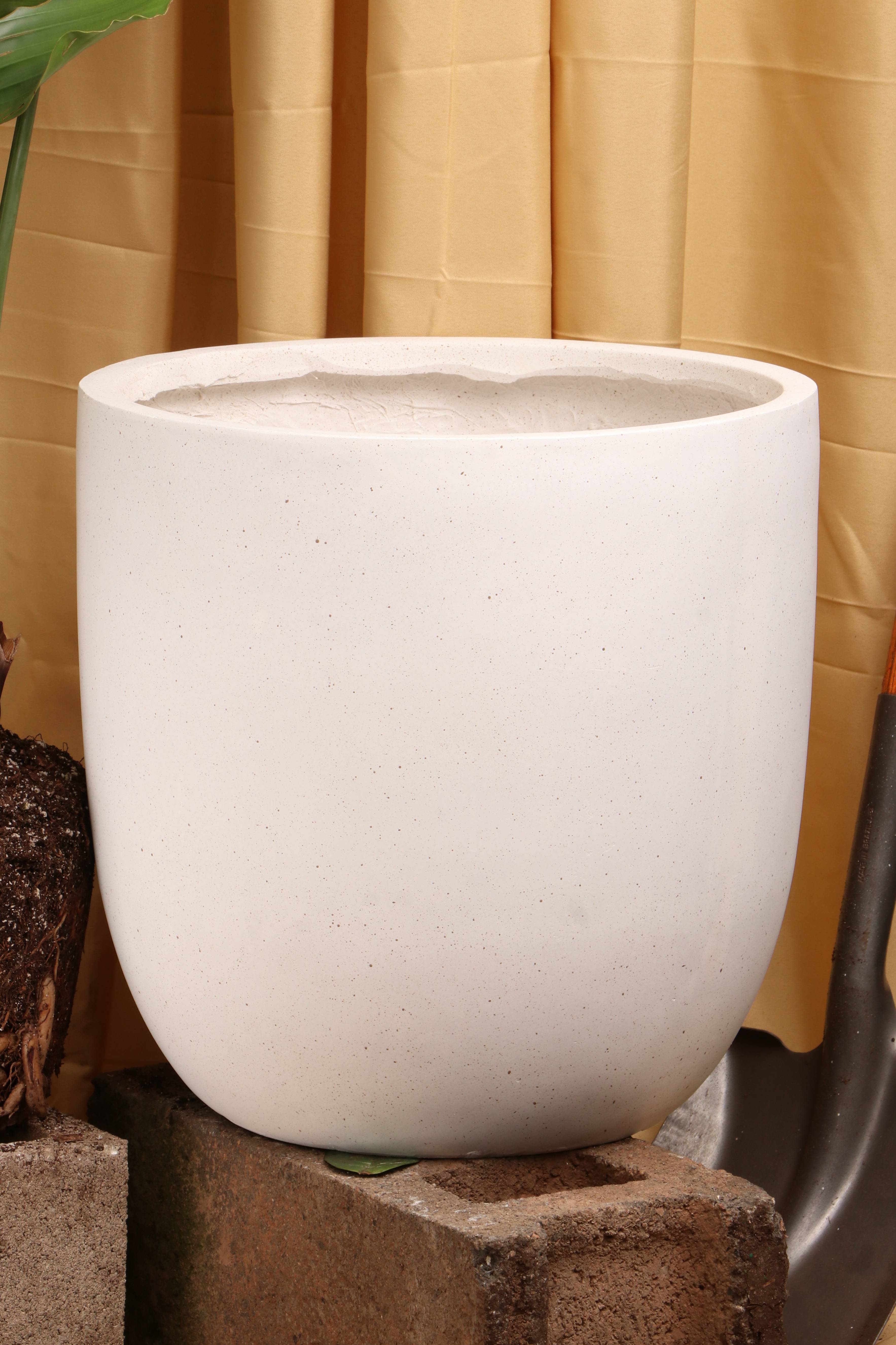 Cona Fiberglass Planters (