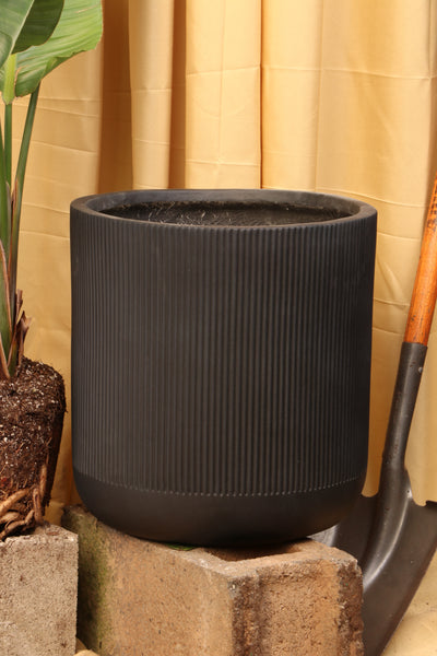Weaves Fiberglass Planter (#955)- Fits 10", 14" 17"