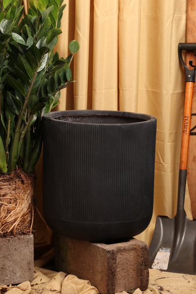 Weaves Fiberglass Planter (#955)- Fits 10", 14" 17"