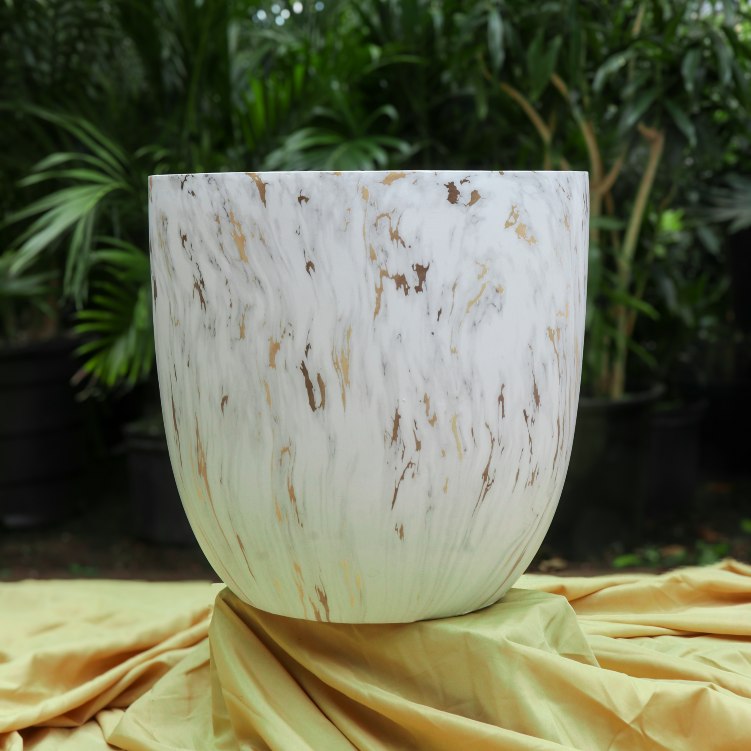 Cona Fiberglass Planters (