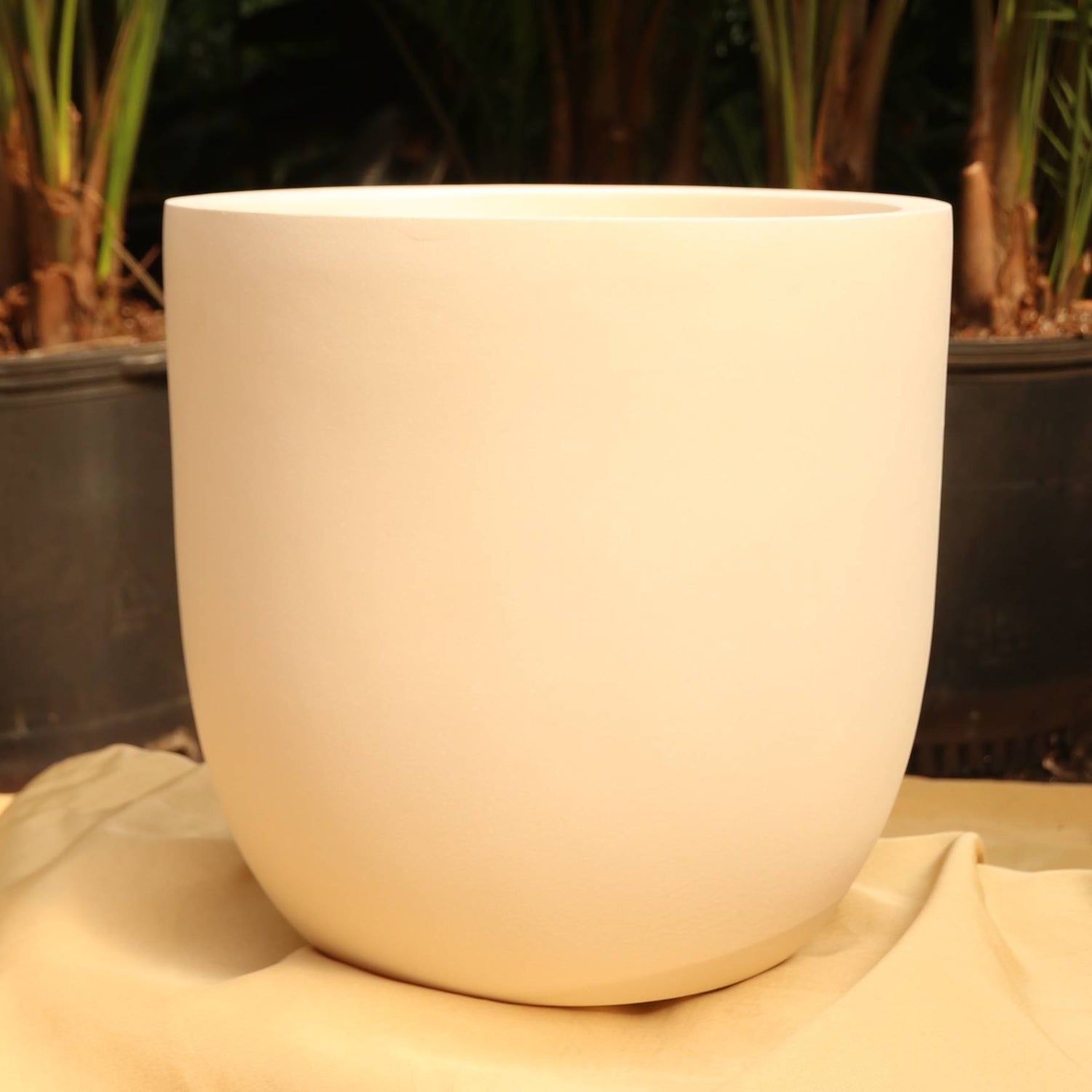 Cona Fiberglass Planters (