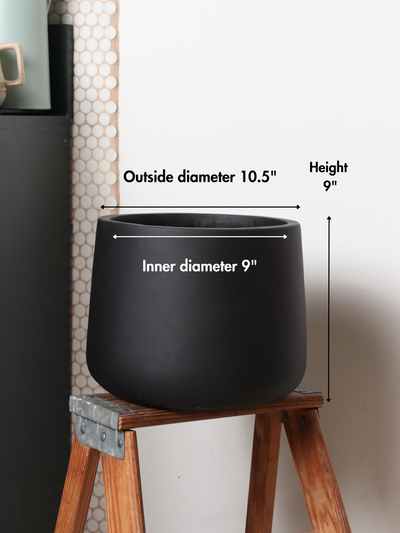 Fiber Cone Fiberglass Planters (#MY-16/2024) | Fits 6", 10", 14", 17" Plants
