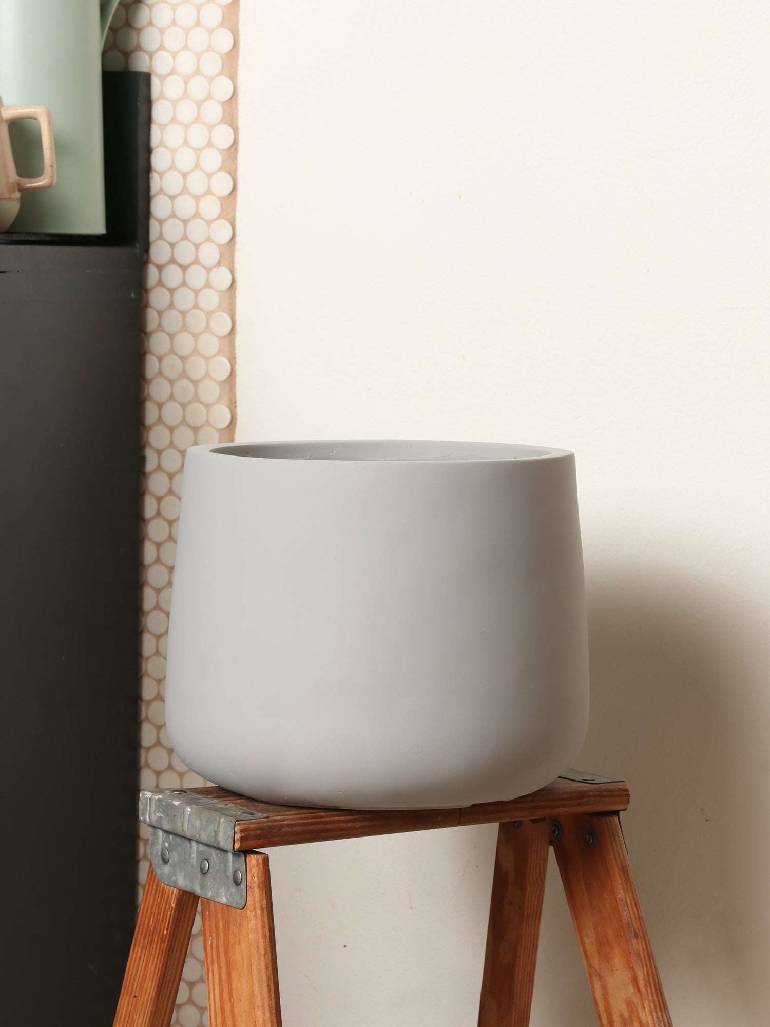 Fiber Cone Fiberglass Planters (