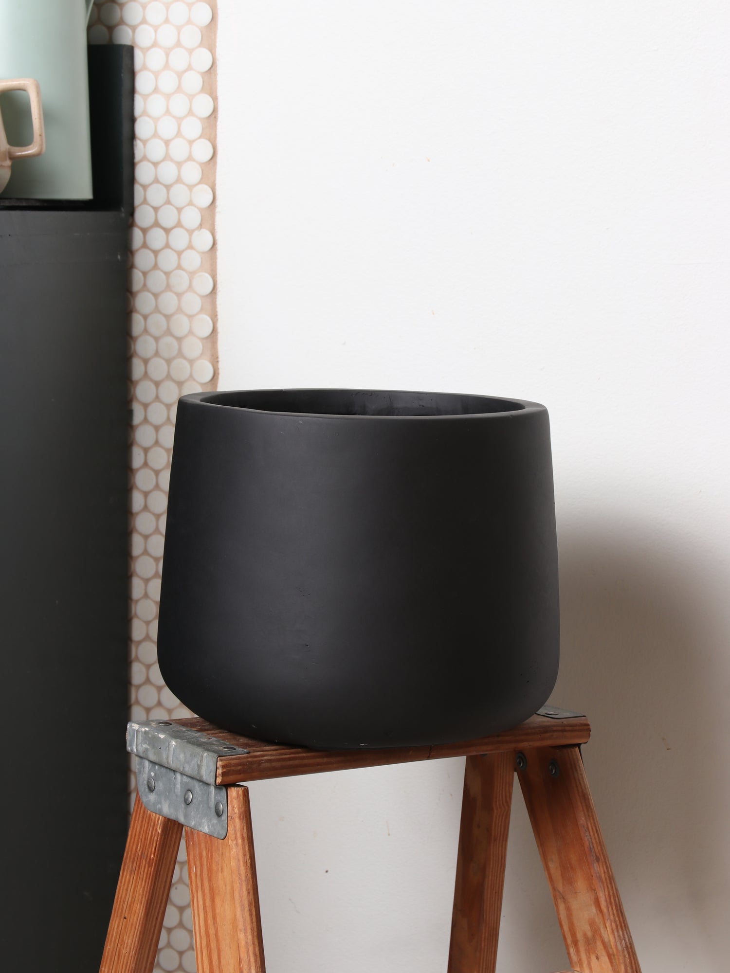 Fiber Cone Fiberglass Planters (