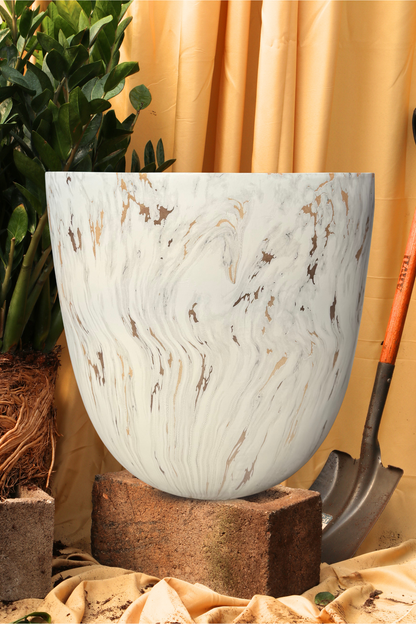 Cona Fiberglass Planters (
