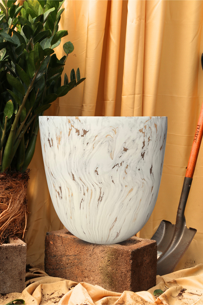 Cona Fiberglass Planters (