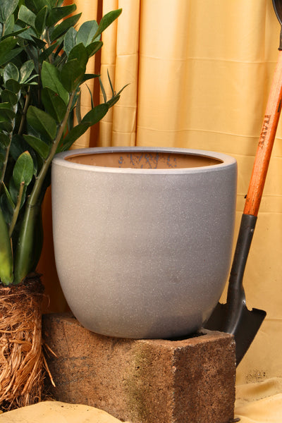 Cona Ceramic Planters (#HX749)- Fits 14", 17" Plants