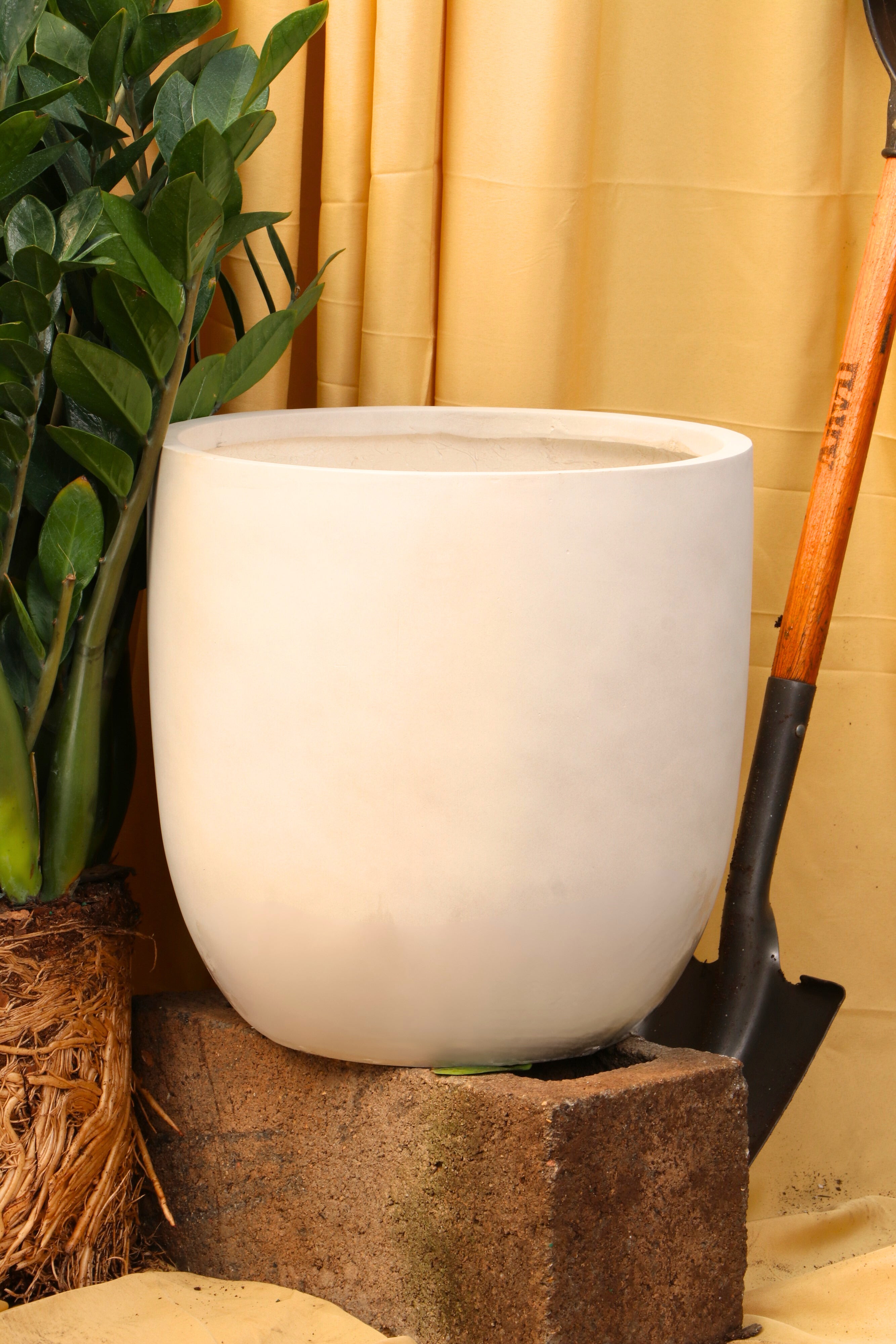 Cona Fiberglass Planters (