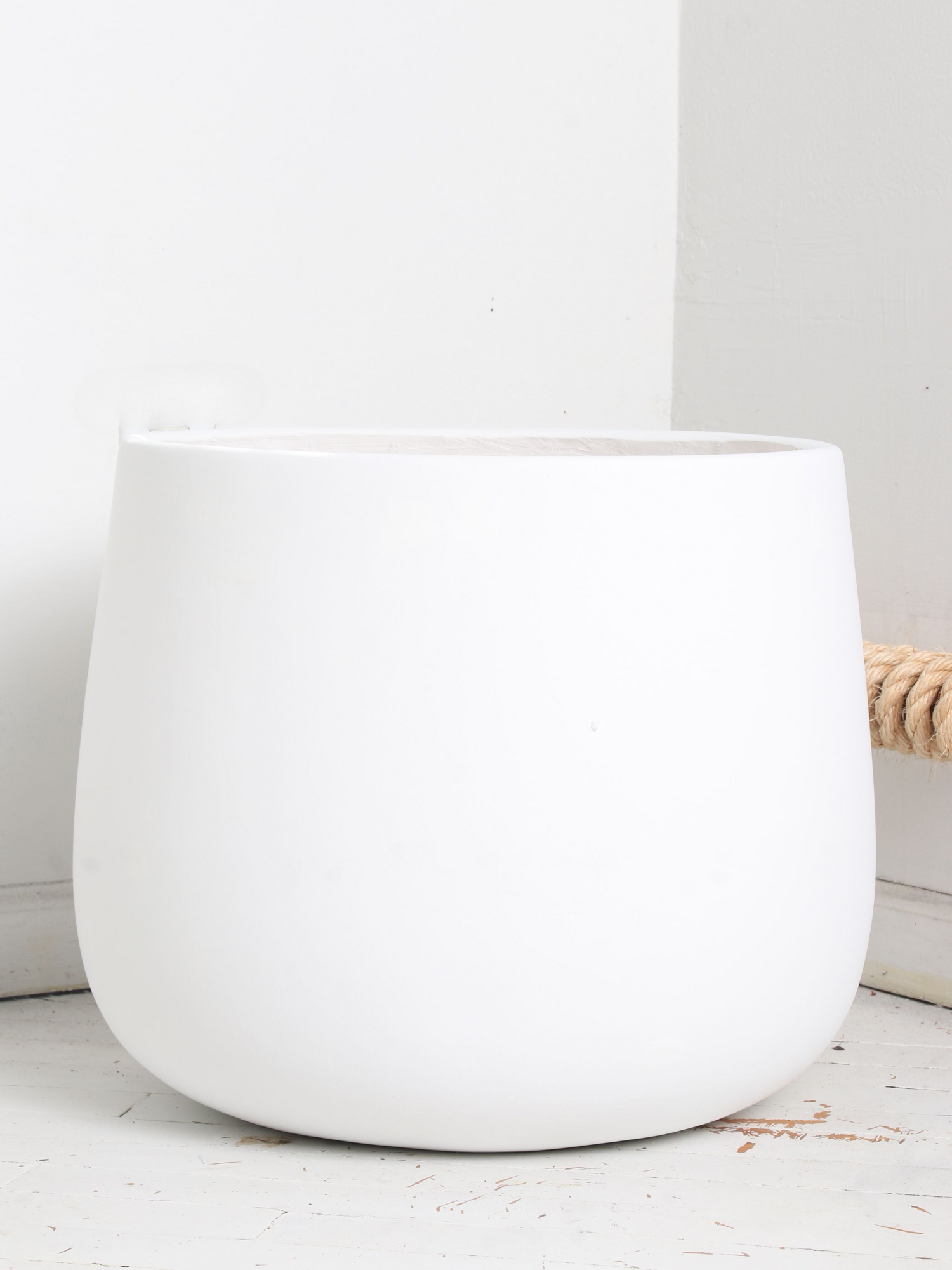 Fiber Cone Fiberglass Planters (